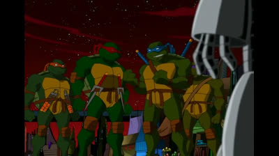 Tortugas Ninjas 2003 Temporada 2 Episodio 1 (27) - T02E01 Tortugas en el Espacio Parte 1 El Fugitoide