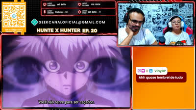 Hunter x Hunter EP 20 e 21  + 1 música [ Dorama rainha das lágrimas]