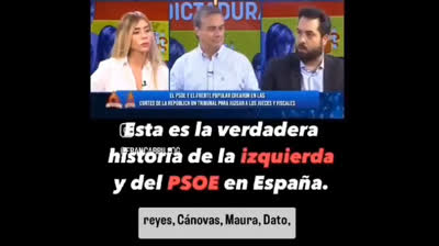 Esta es la verdadera historia de la izquierda y del PSOE en España.