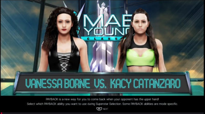 Vanessa Borne vs Kacy Catanzaro (WWE 2K19)