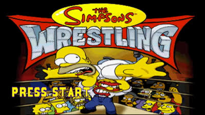 Simpsons Wrestling, The (USA) PSX