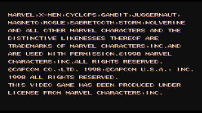 X-Men vs. Street Fighter (USA) PSX