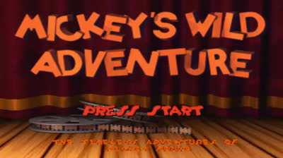 Mickey's Wild Adventure (NTSC) PSX