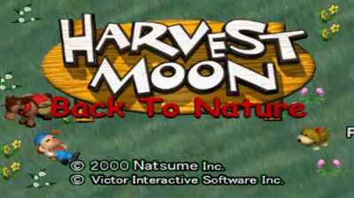 Harvest Moon - Back to Nature (USA) PSX
