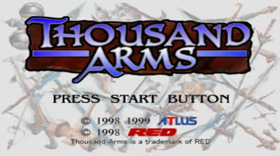 Thousand Arms (Spanish v10) (Disc 1) PSX