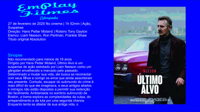 Último Alvo (2024) - Ação, Crime, Thriller, Mistério