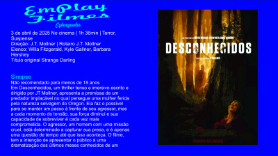 Desconhecidos (2025) - Terror, Suspense