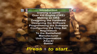 Carnage Heart (USA) (Mission Briefing) PSX