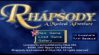 Rhapsody - A Musical Adventure (USA) PSX