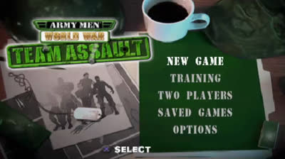 Army Men - World War - Team Assault (USA) PSX