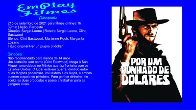 Por um Punhado de Dólares (1964) Faroeste