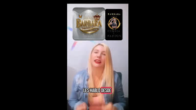 Barbara  con FAMA SHOW.