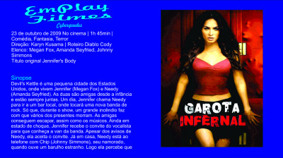 Garota Infernal (2009) Mega Fox # Comédia, Terror