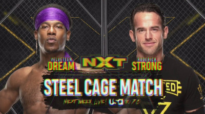 Velveteen Dream vs Roderick Strong - Steel Cage Match (Full Match)