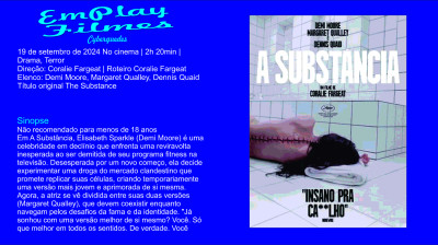 A Substância (2024) Drama, Terror